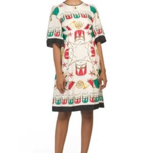 NWT $2595 Dolce & Gabbana Musical Silk Dress
